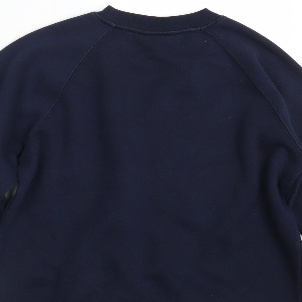 Woodbank Boys Blue Pullover Sweatshirt Size 13 Years