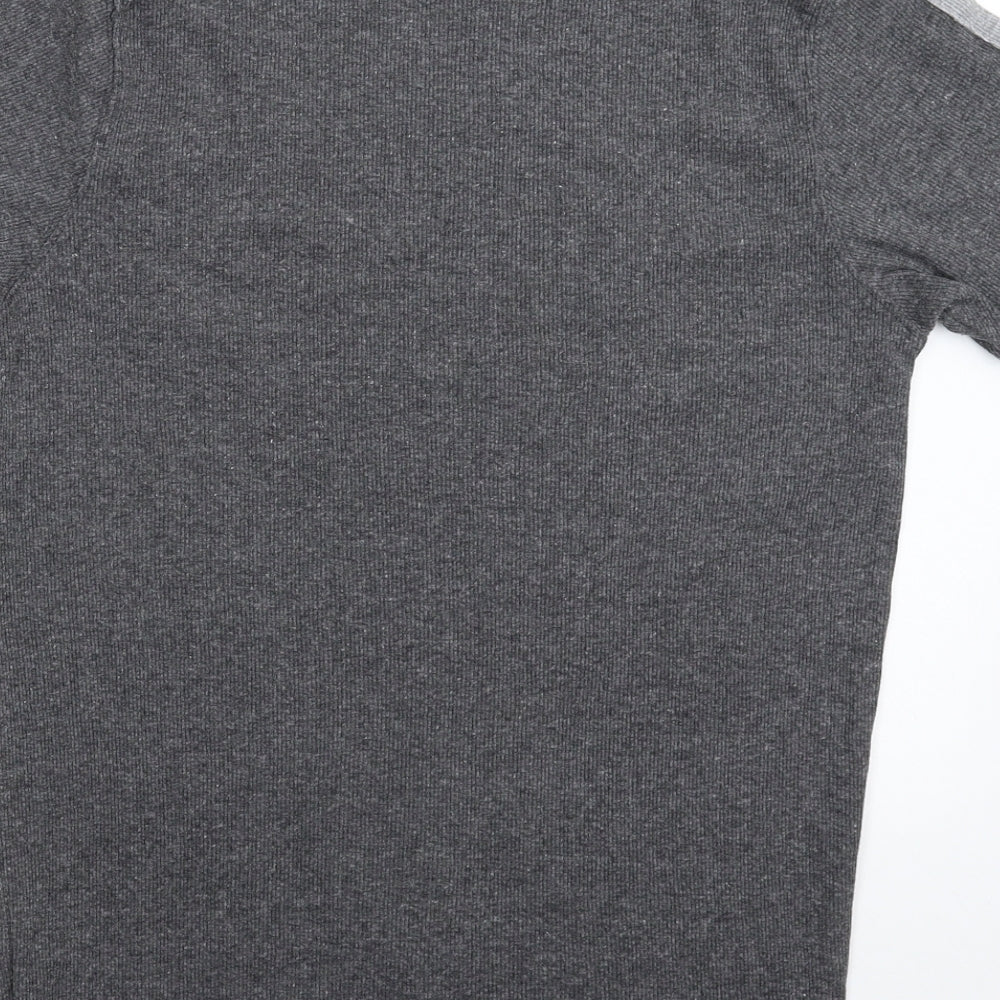 T-Traxx Womens Grey Basic T-Shirt Size L