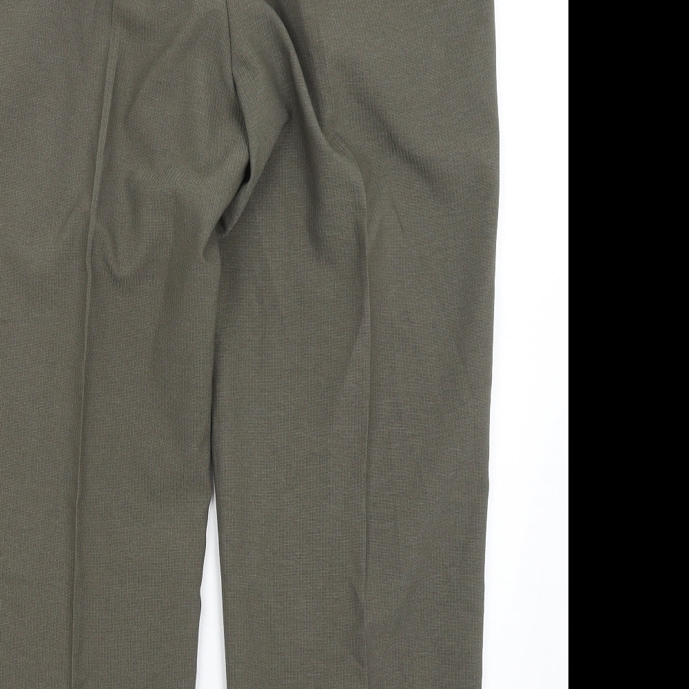 M&S Mens Green Dress Pants Trousers Size 38 in L26 in