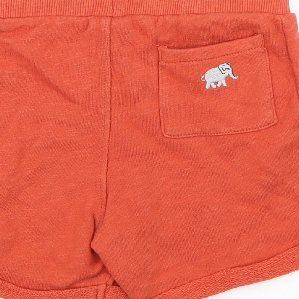 Marks and Spencer Boys Orange Cropped Trousers Size 12-18 Months