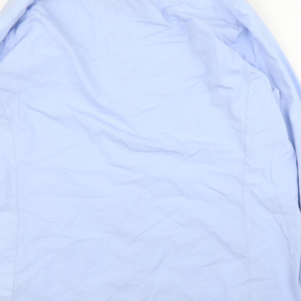 Burton Mens Blue Button-Up Size XL