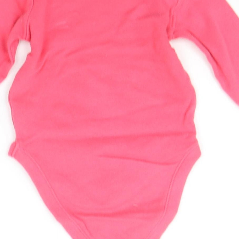 George Baby Pink Babygrow One-Piece Size 9-12 Months