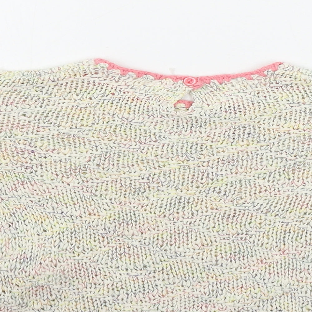 Zara Girls Beige Pullover Jumper Size 2-3 Years