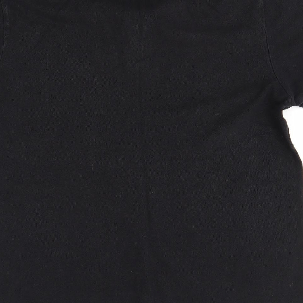 George Mens Black Polo Size M - The Lockkeepers Rest