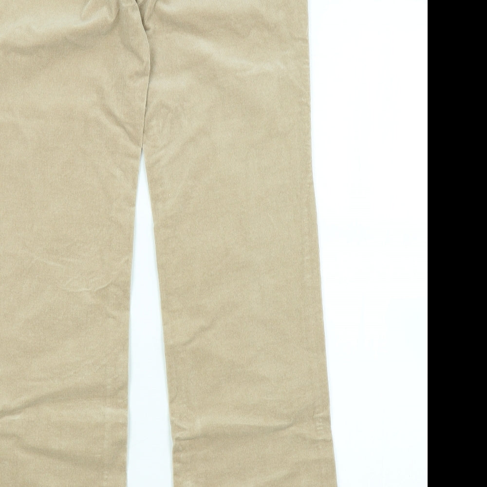 TU Womens Beige Chino Trousers Size 12 L29 in