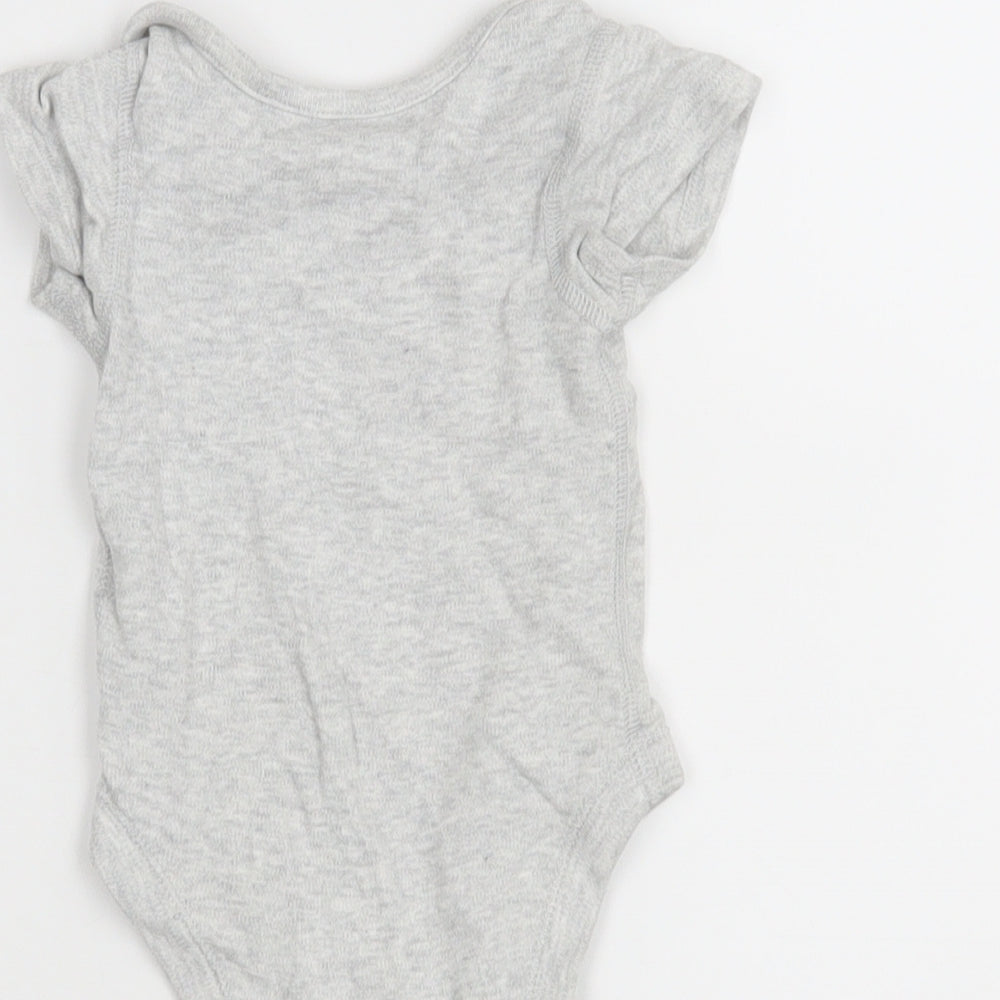 M&S Baby Grey Leotard One-Piece Size 0-3 Months