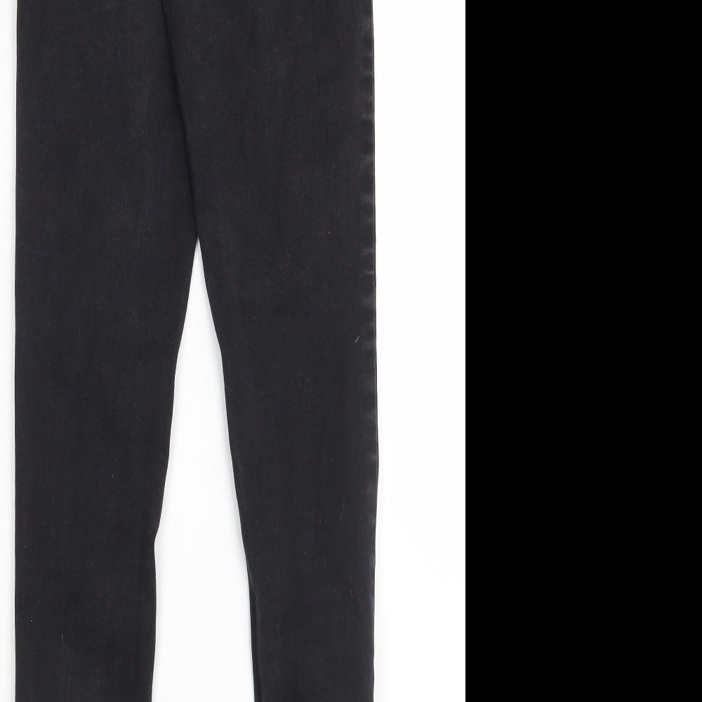 Denim Co Womens Black Skinny Jeans Size 10 L28 in