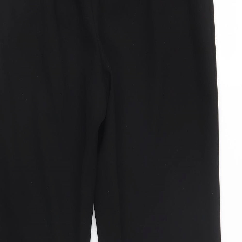 Miss Selfridge Womens Black Trousers Size 10 L27 in -