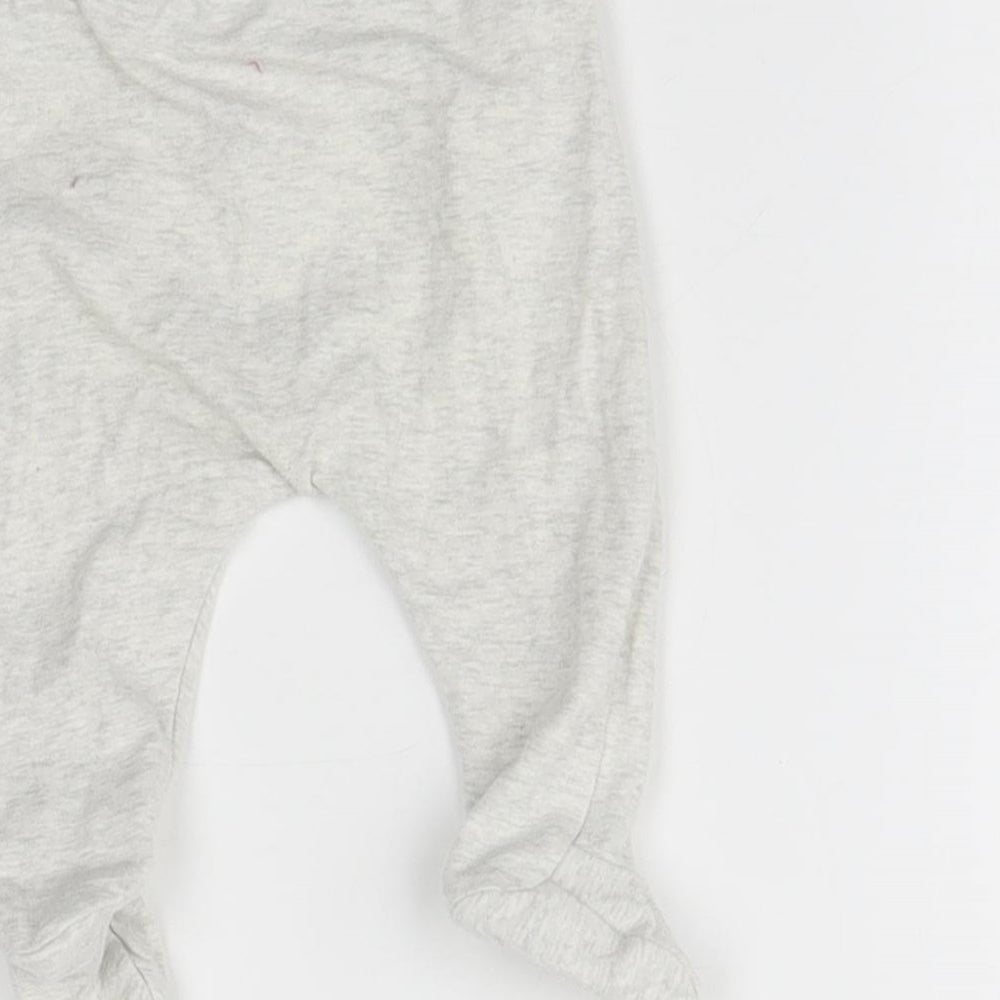 George Baby Grey Jogger Trousers Size 0-3 Months