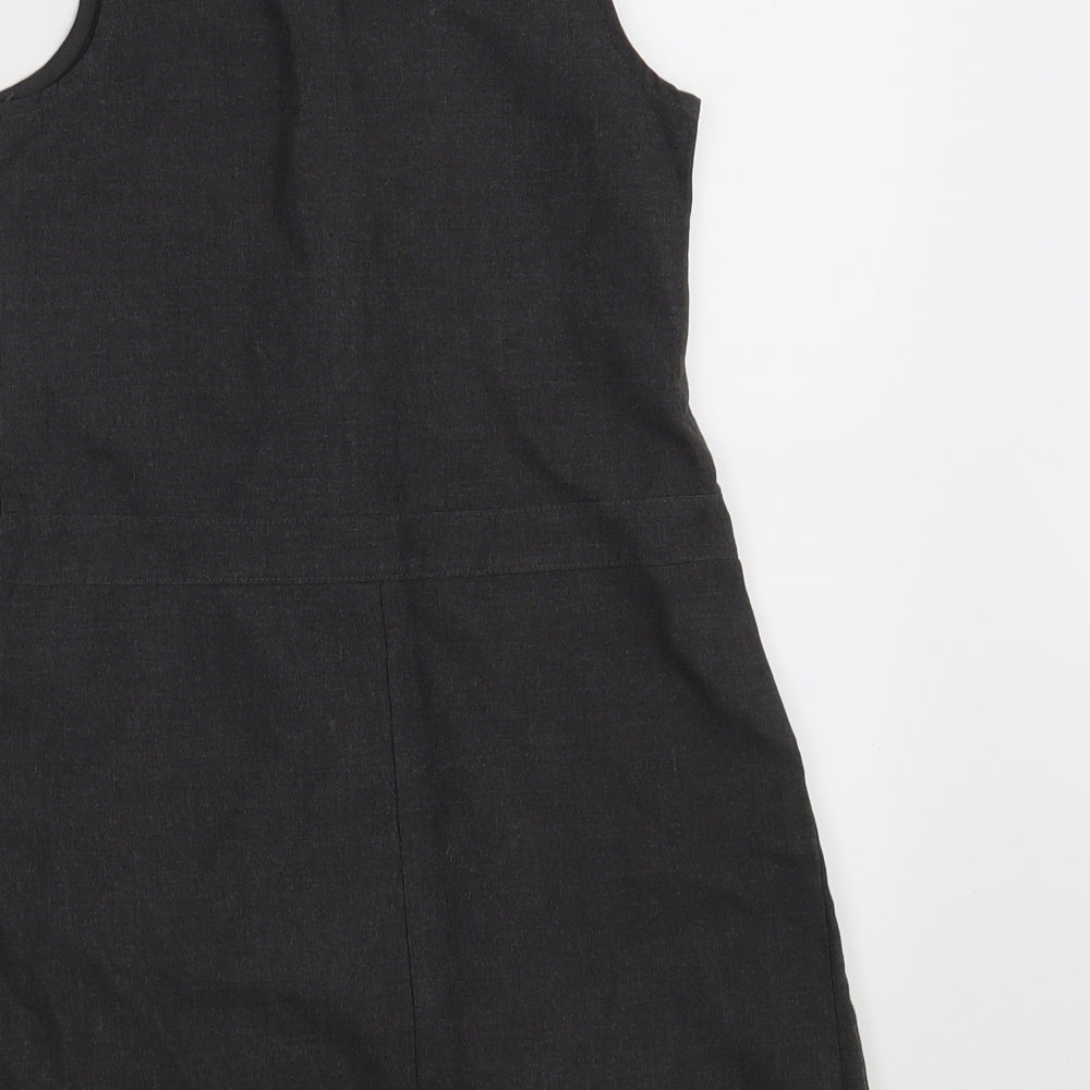 Morrisons Girls Grey A-Line Size 7-8 Years - School Wear