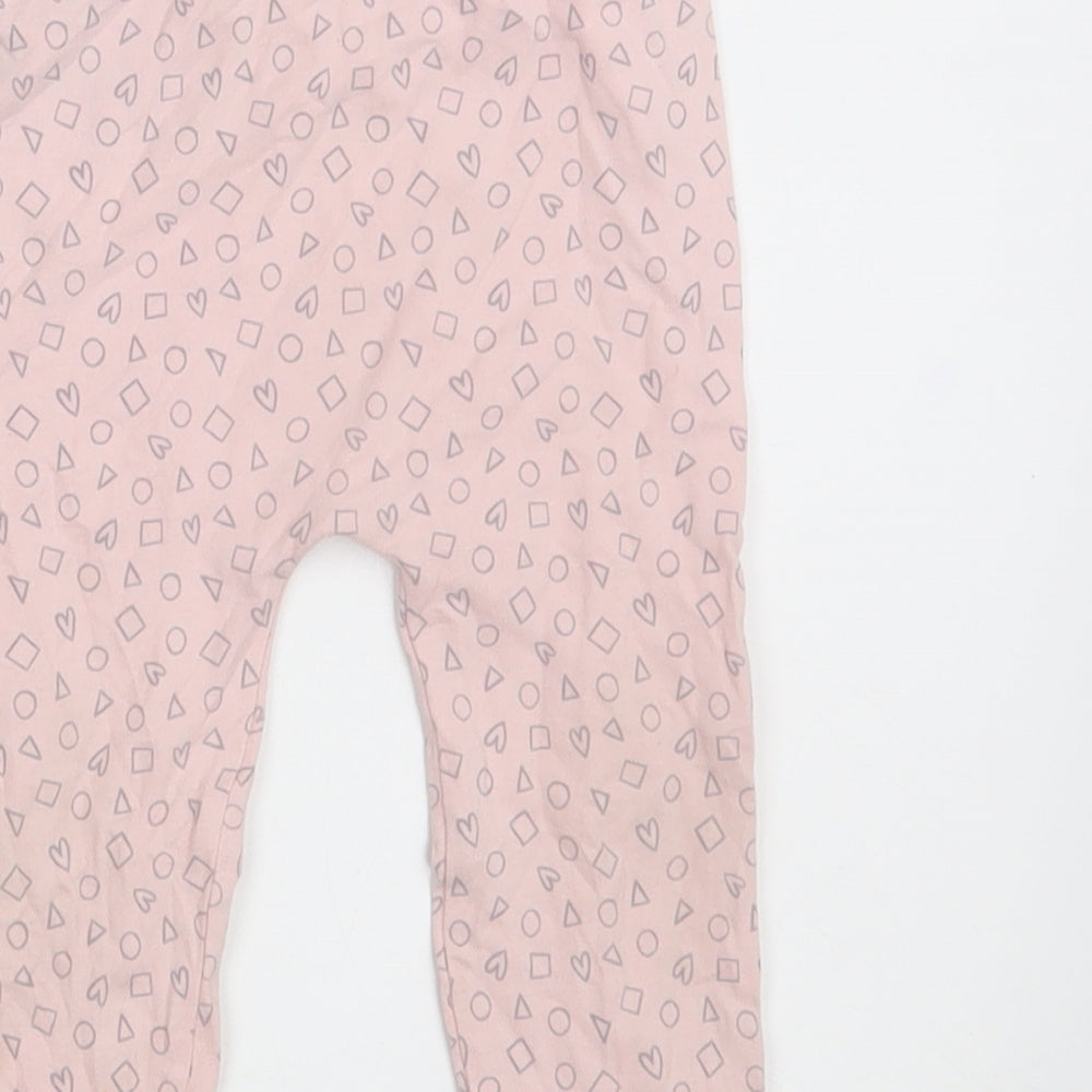 George Girls Pink Jogger Leggings Size 12-18 Months - Waist 16in; Inside leg 10in