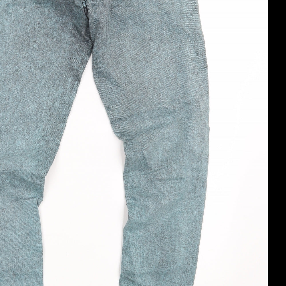 Denim Co. Womens Blue Denim Skinny Jeans Size 12 L30 in