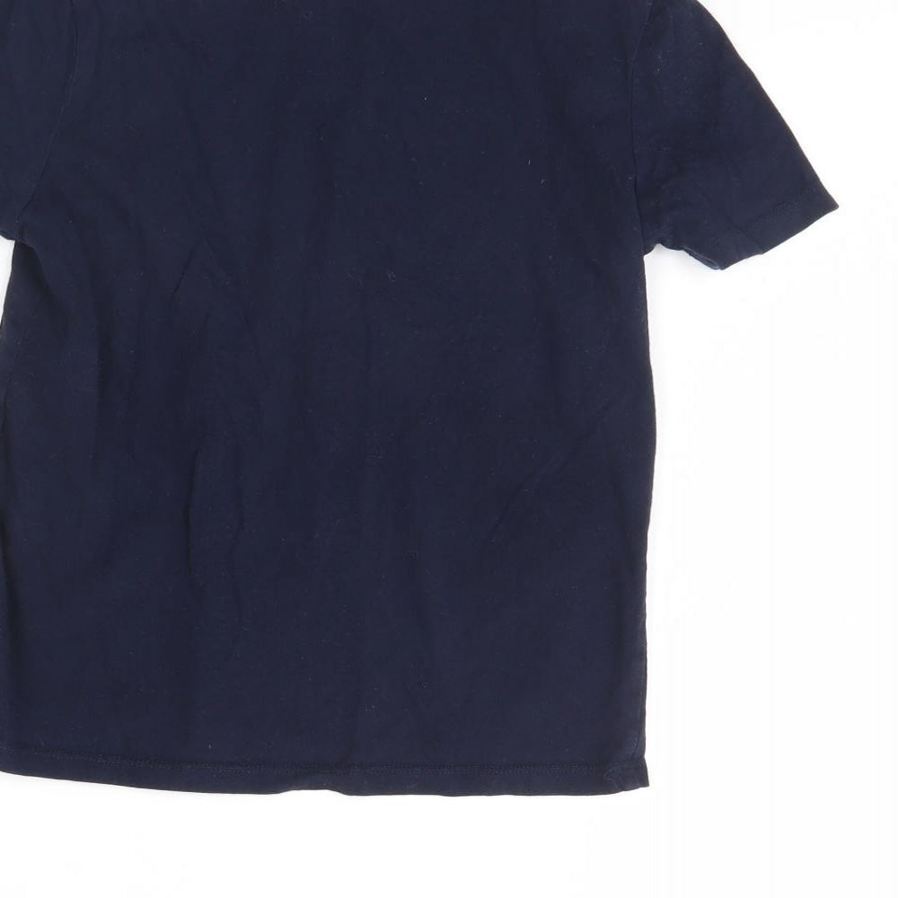 Gap Boys Blue Basic T-Shirt Size M - Dinosaur