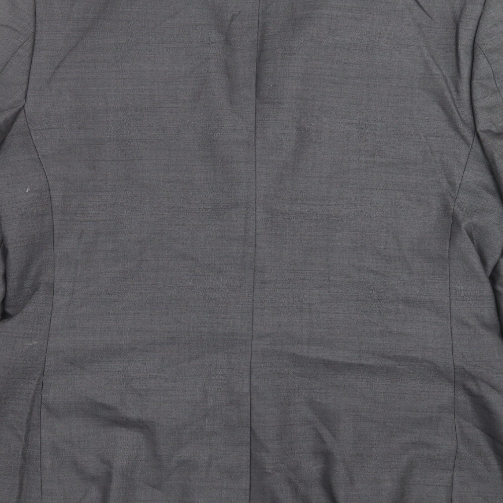 River Island Mens Grey Jacket Suit Jacket Size 40