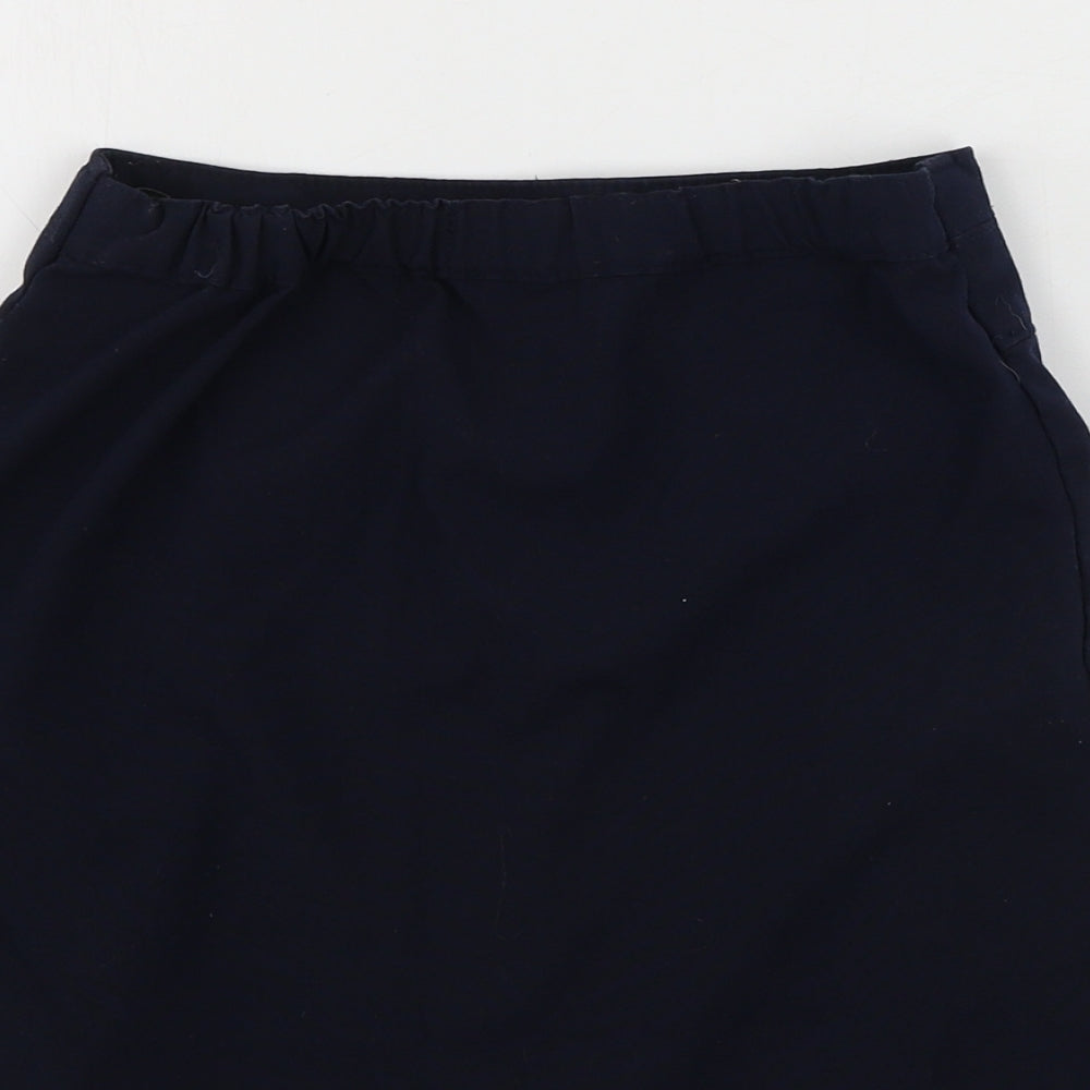 Marks and Spencer Girls Blue A-Line Skirt Size 6 Years