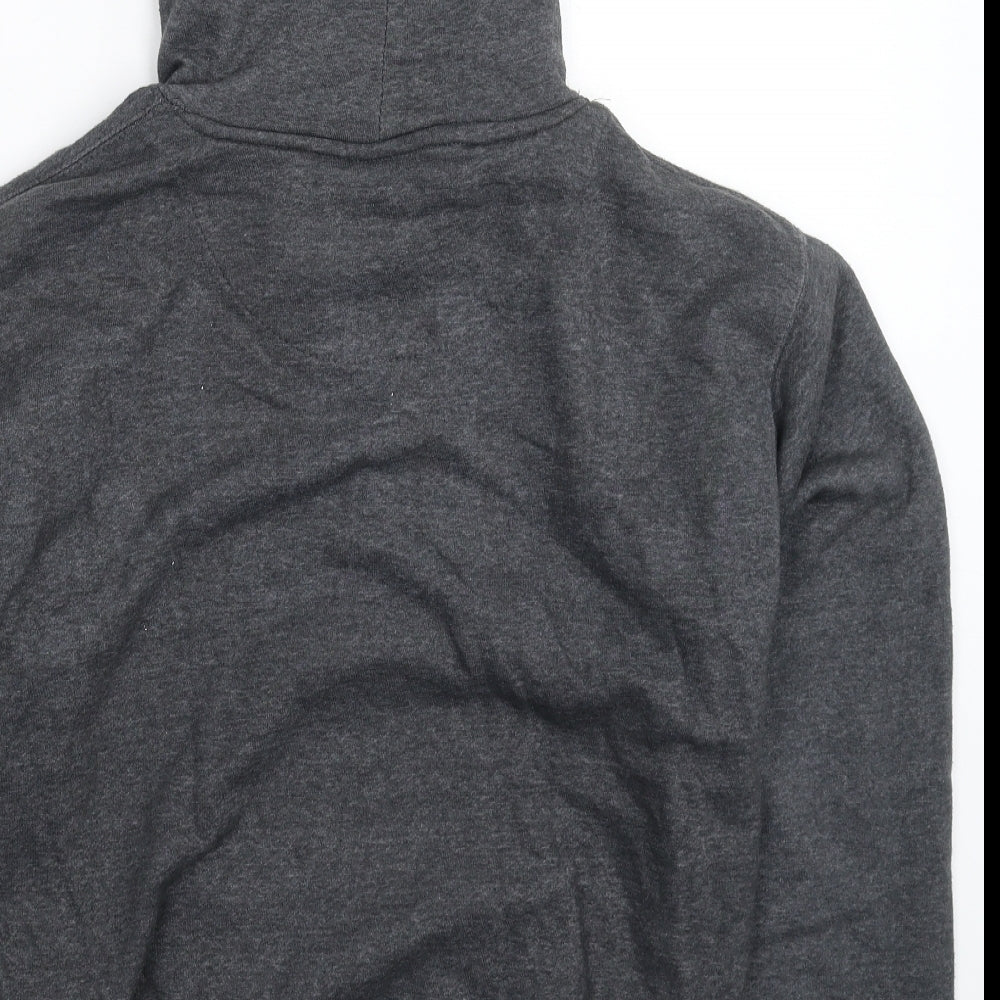Pacific Mens Grey Pullover Hoodie Size S