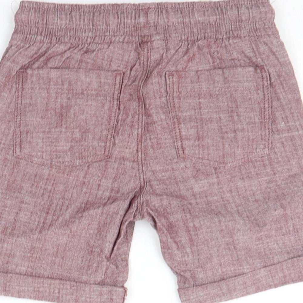 TU Girls Red Chino Shorts Size 2-3 Years