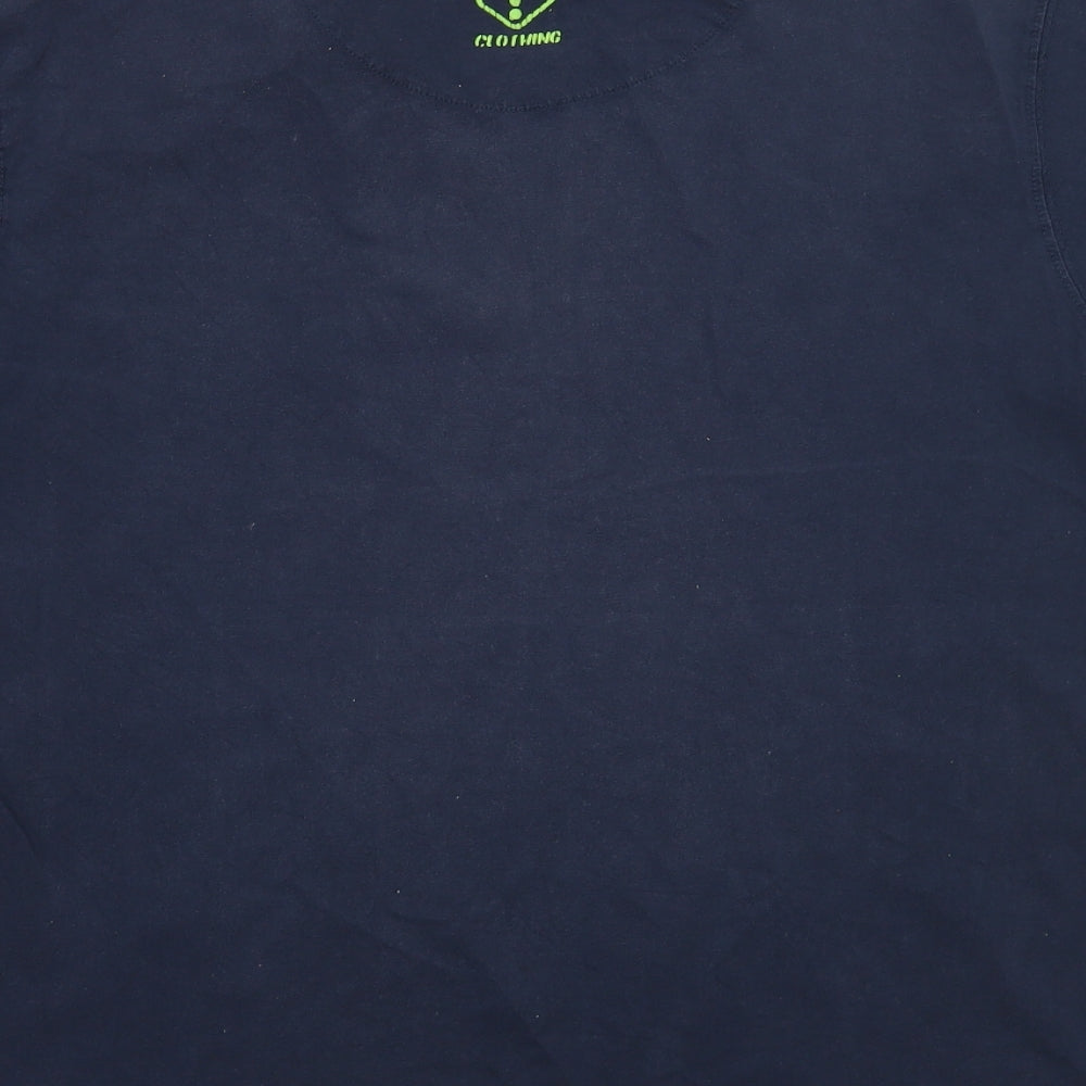 Obscene Clothing Mens Blue T-Shirt Size M