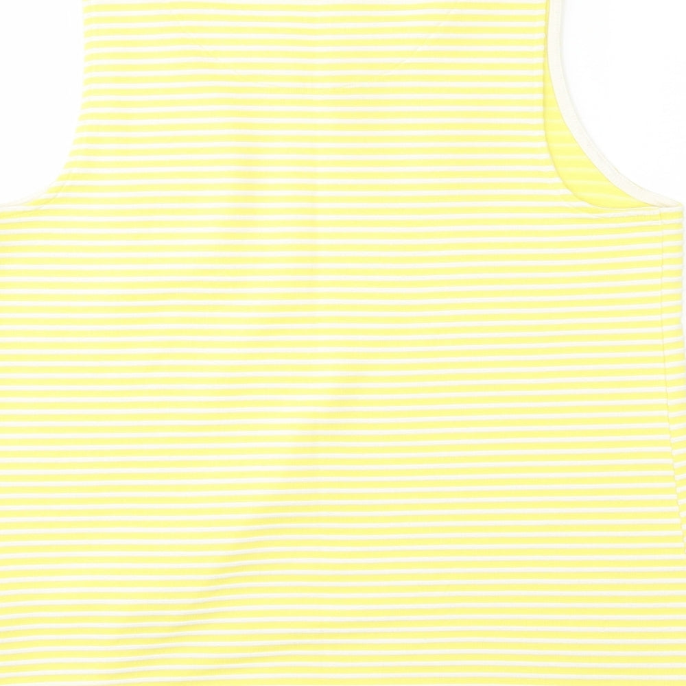 NEXT Womens Yellow Basic Tank Size 14