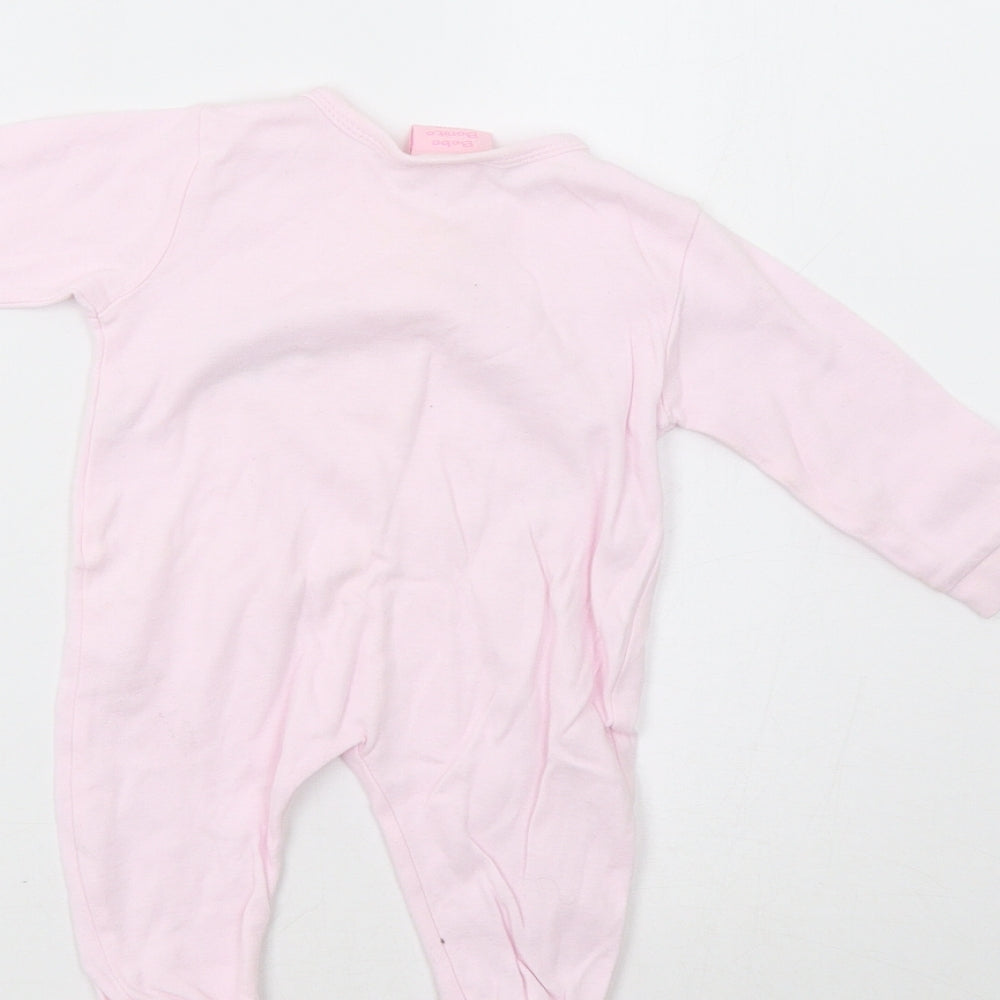 Baby Bonito Baby Pink Babygrow One-Piece Size 3-6 Months