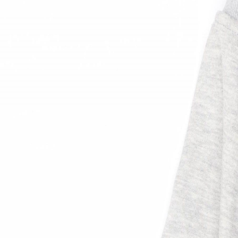 Primark Girls Grey Pullover Hoodie Size 2-3 Years - RAINBOW print