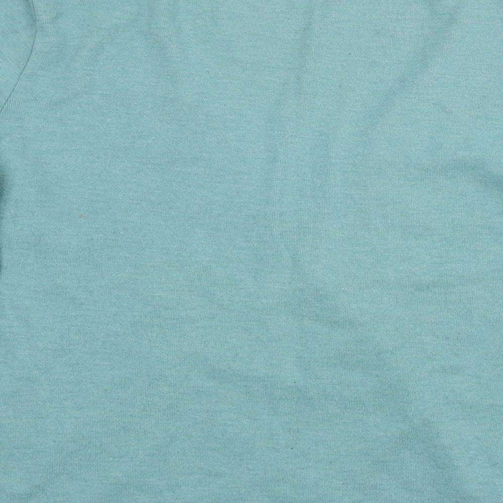 TU Womens Green Basic T-Shirt Size 12