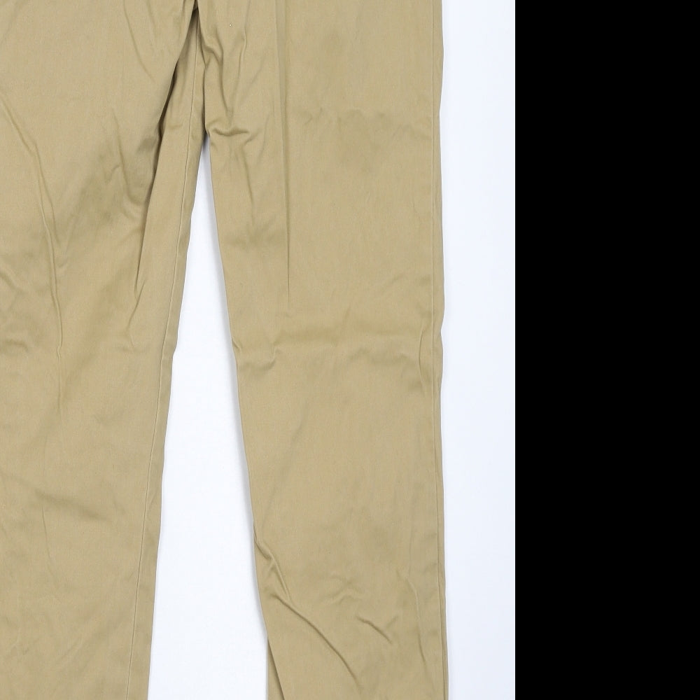 Primark Mens Beige Chino Trousers Size 32 L30 in