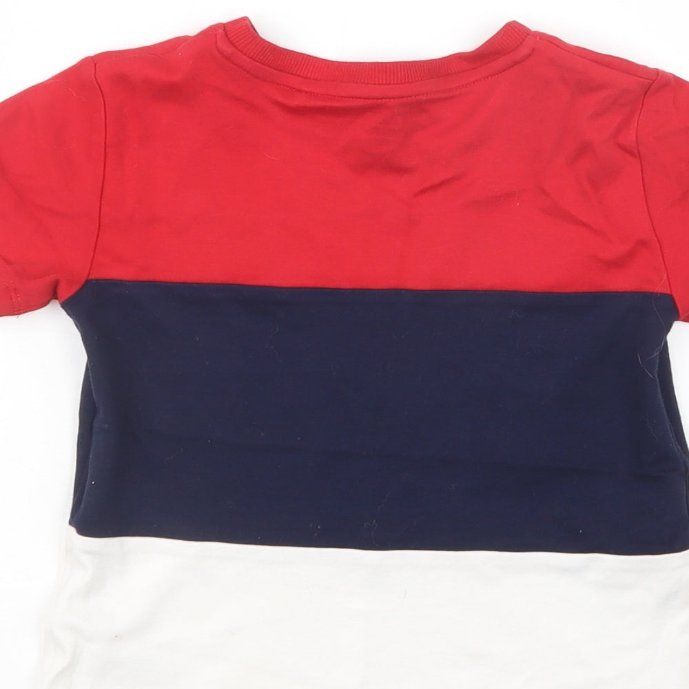 NEXT Boys Red Basic T-Shirt Size 3-4 Years
