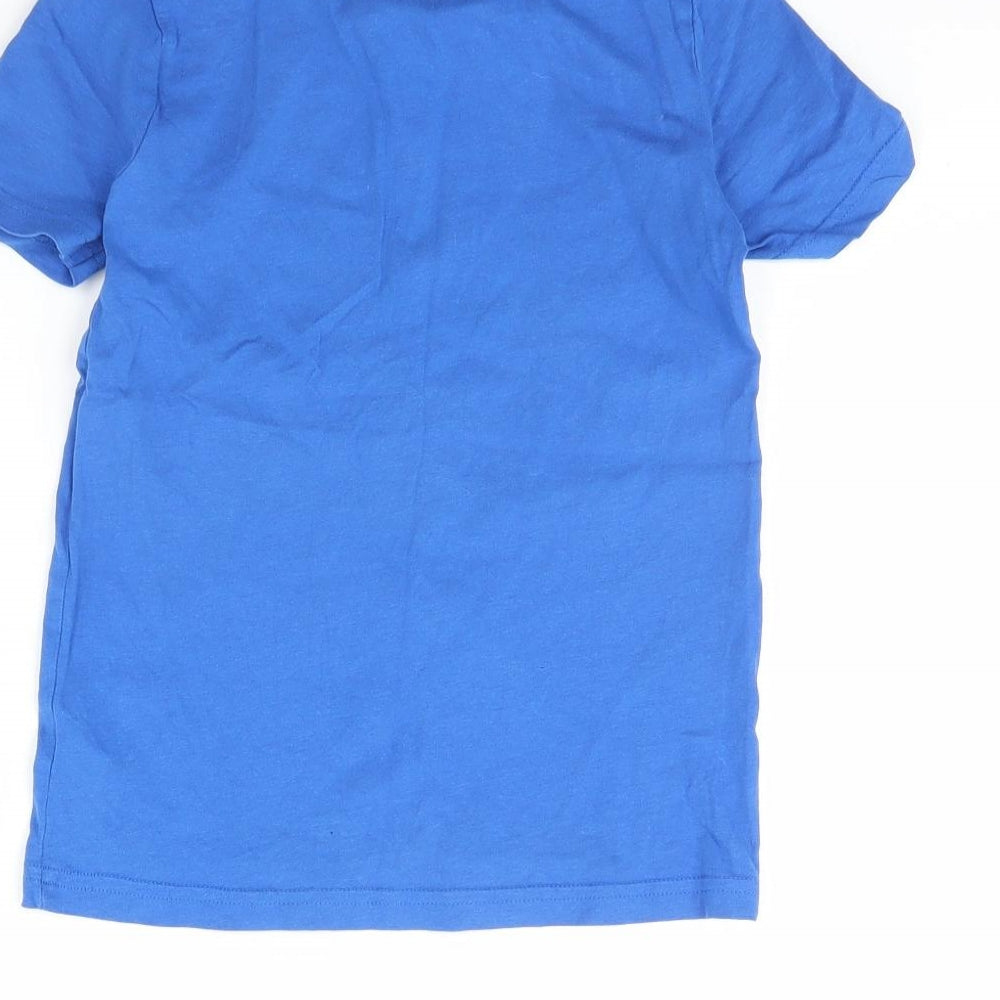 M&Co Boys Blue Basic T-Shirt Size 6 Years - Ninja