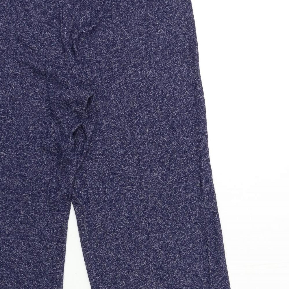 Marks and Spencer Womens Blue Trousers Size 14 L30 in
