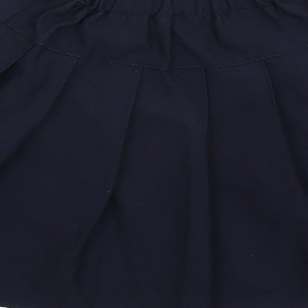 F&F Girls Blue Pleated Skirt Size 6-7 Years