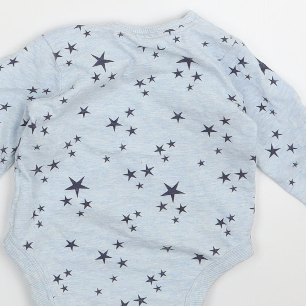 George Blue Argyle/Diamond Babygrow One-Piece Size 6-9 Months