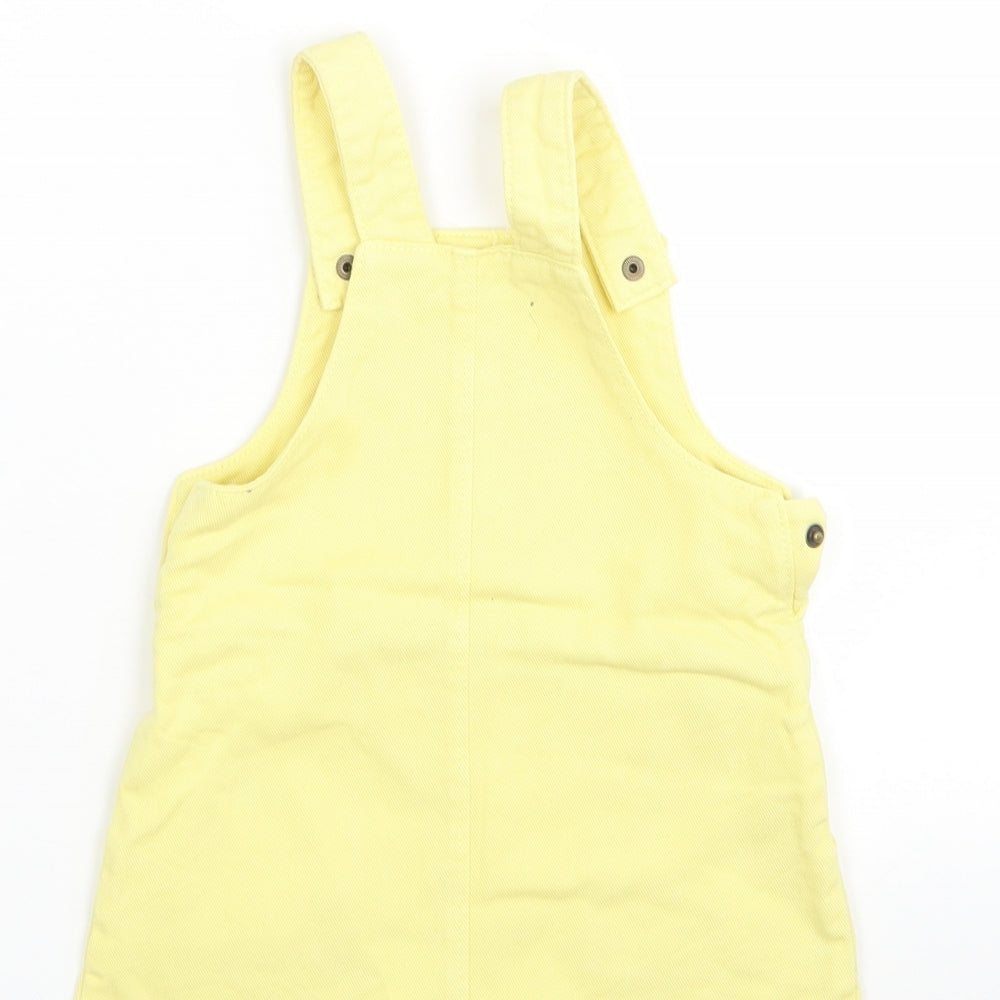 F&F Girls Yellow Fit & Flare Size 12-18 Months