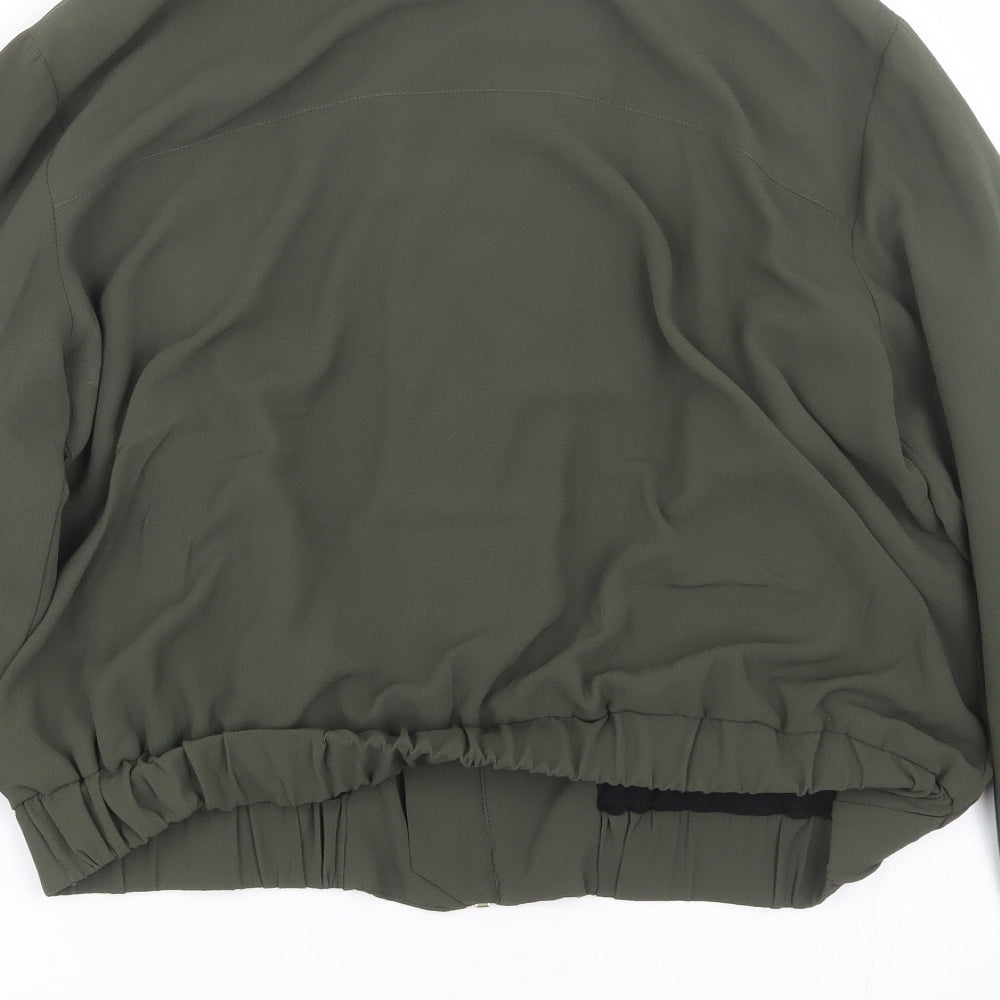 Dorothy Perkins Womens Green Jacket Coat Size 14