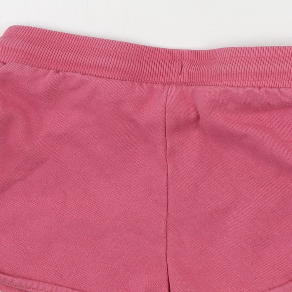 NEXT Girls Pink Sweat Shorts Size 9 Years