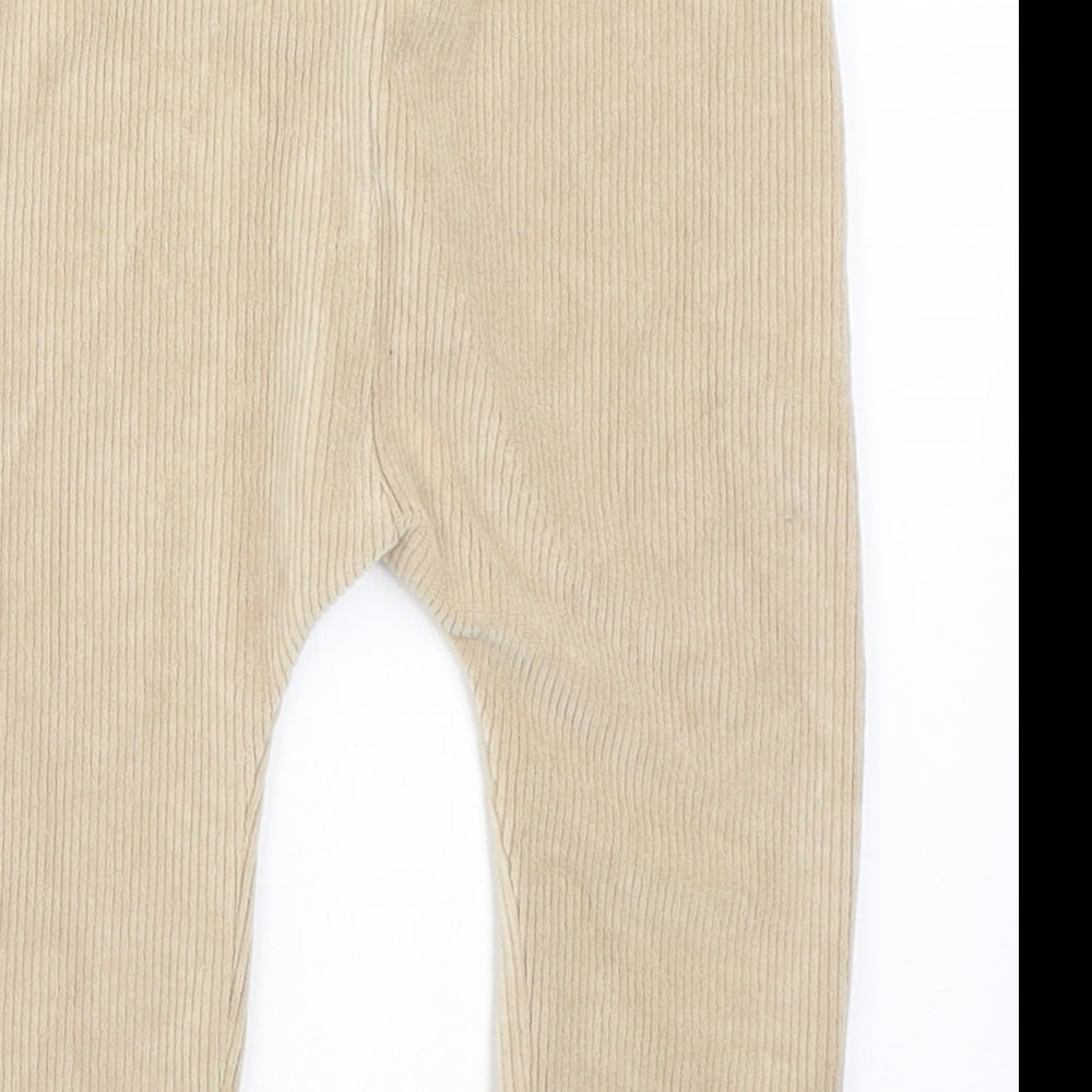 TU Baby Beige Capri Trousers Size 9-12 Months