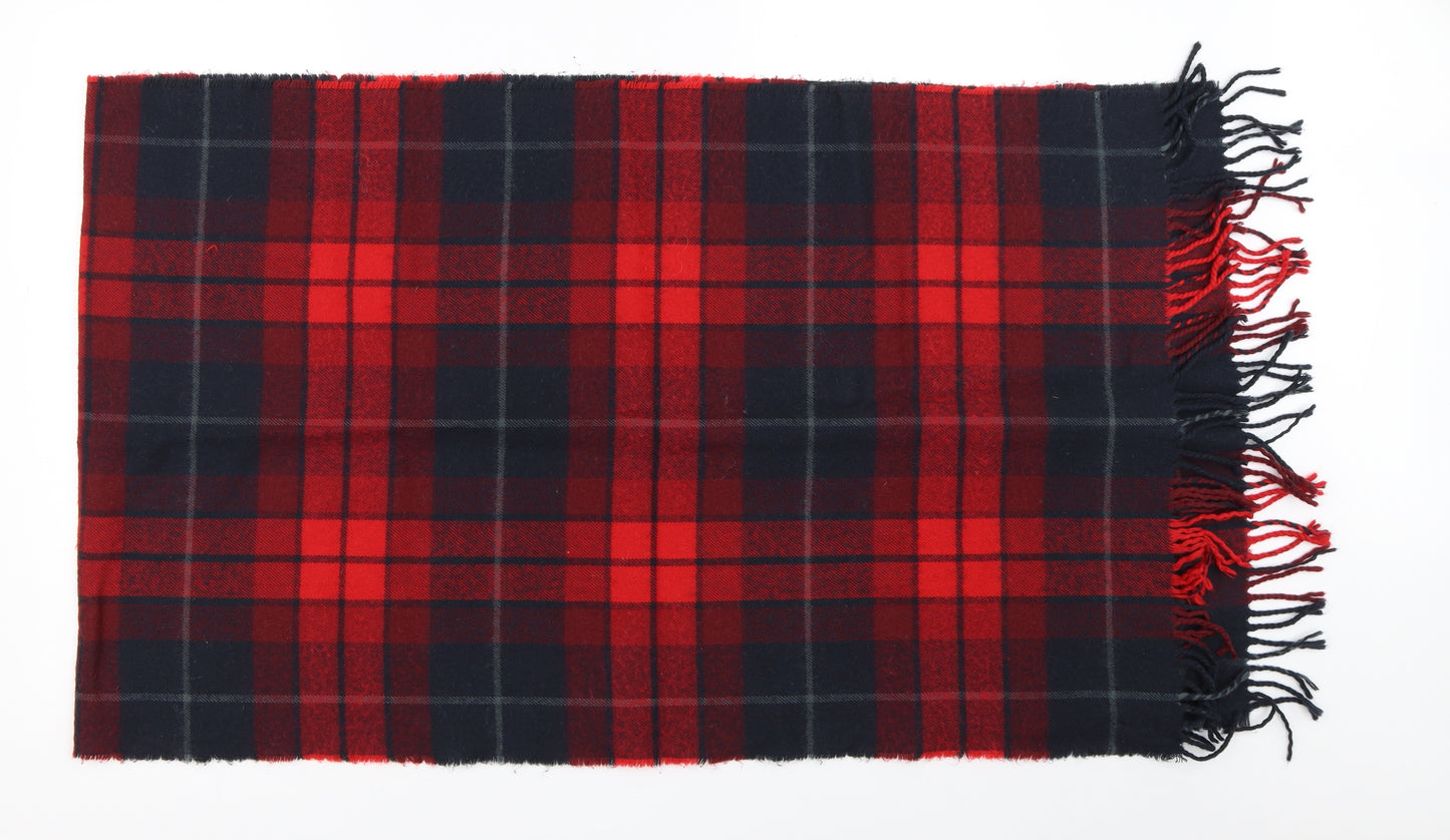 H&M Womens Blue Check Shawl/Wrap