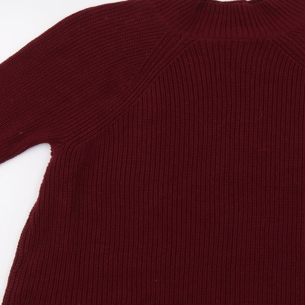 Gap Womens Purple Pullover Jumper Size L