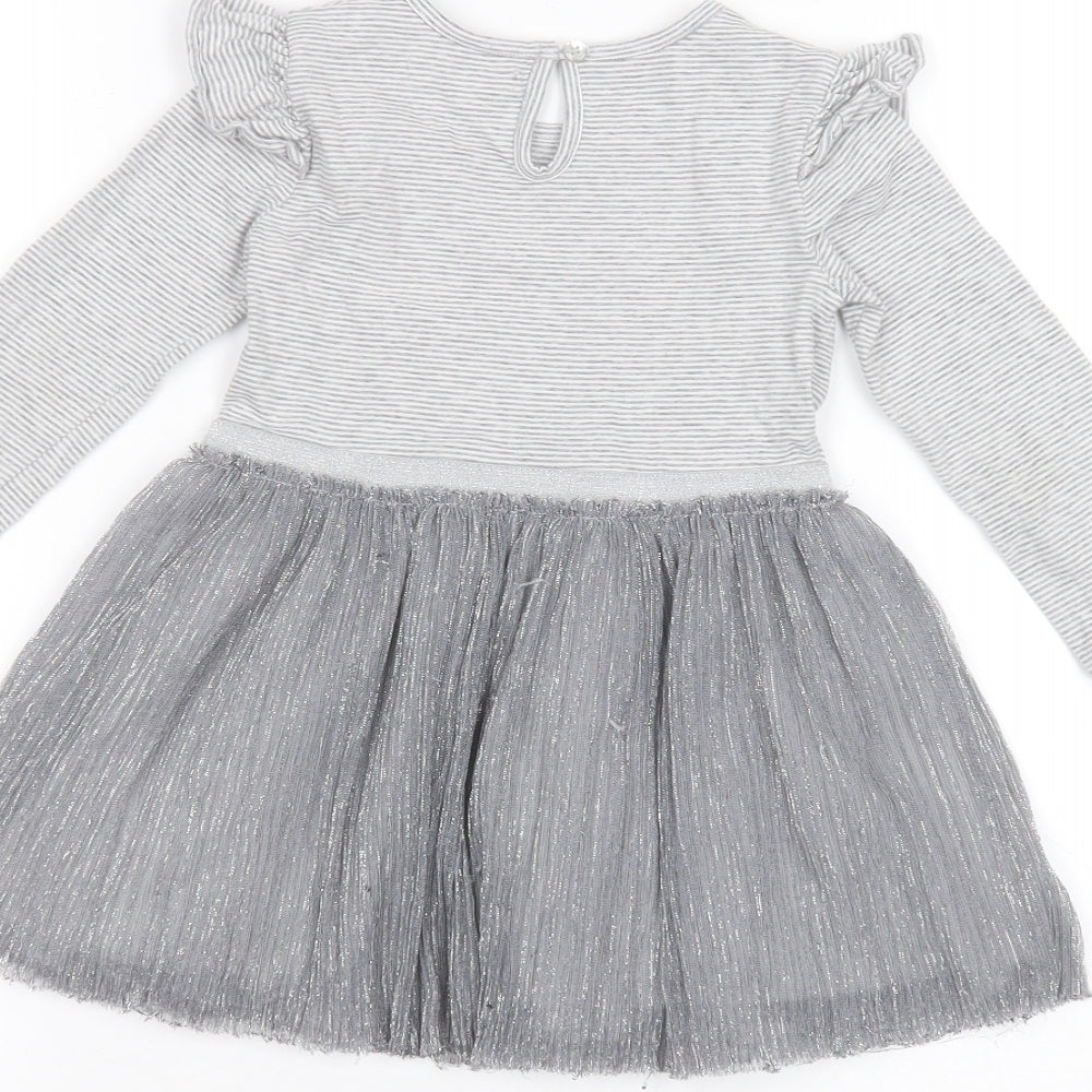Primark Girls Grey A-Line Size 24 Months