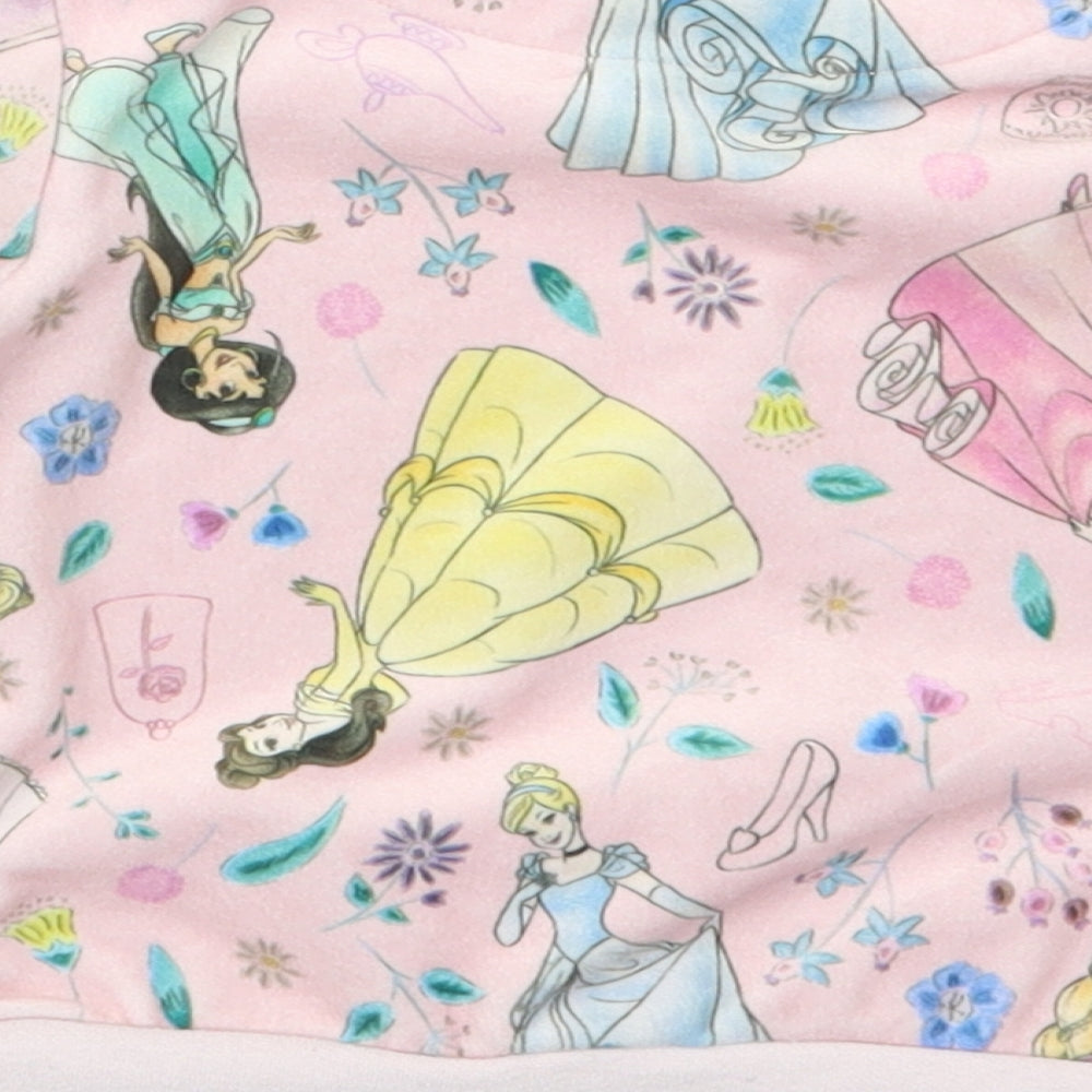 George Girls Pink Geometric Babydoll Pyjama Top Size 18-24 Months - Disney Princess