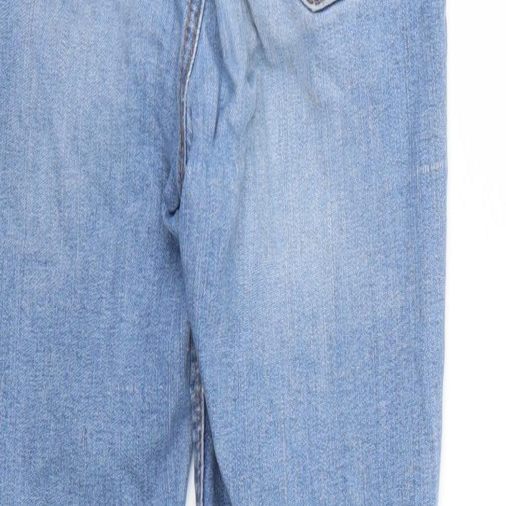 Denim & Co. Womens Blue Skinny Jeans Size 10 L26 in