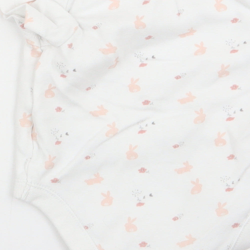 F&F Girls Animal Print Babygrow One-Piece Size 0-3 Months