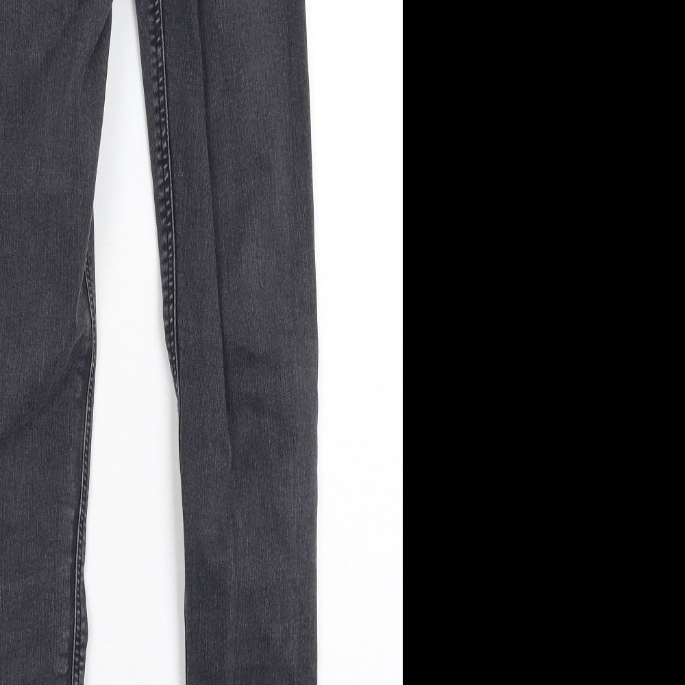 Topshop Womens Black Denim Jegging Jeans Size 24 in L27 in