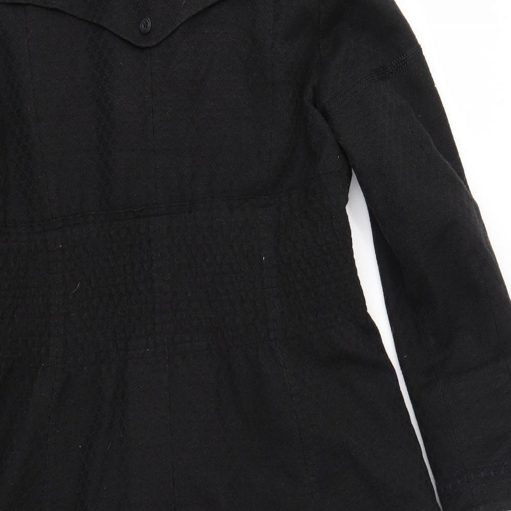 MOA NOA Mens Black Jacket Coat Size L