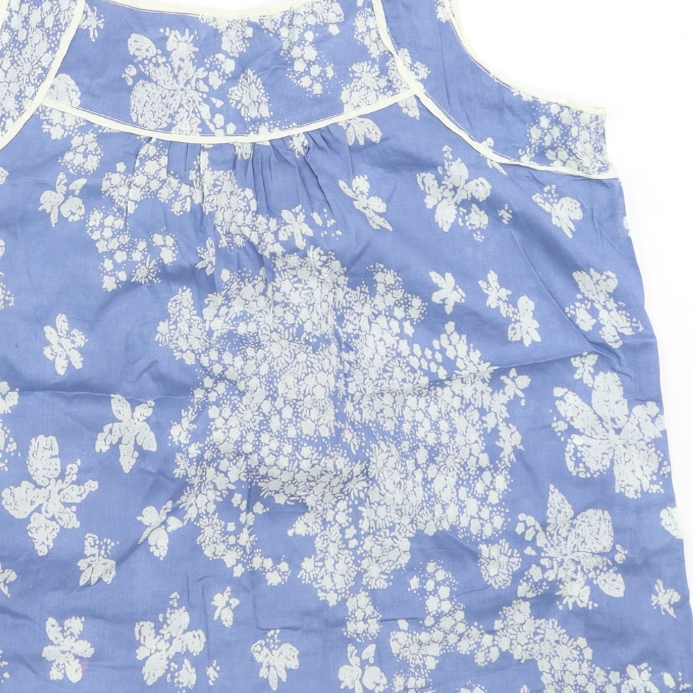 BHS Womens Blue Basic Blouse Size 16