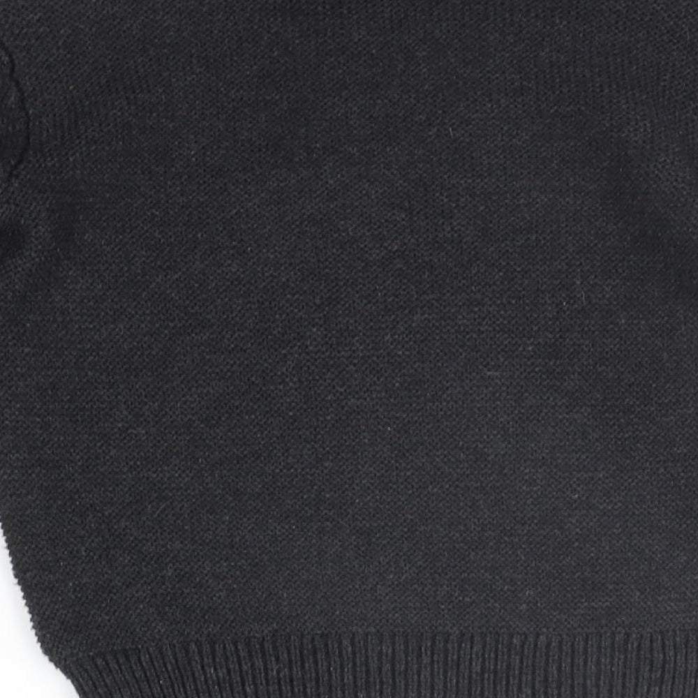 Matalan Boys Grey Pullover Jumper Size 9 Years