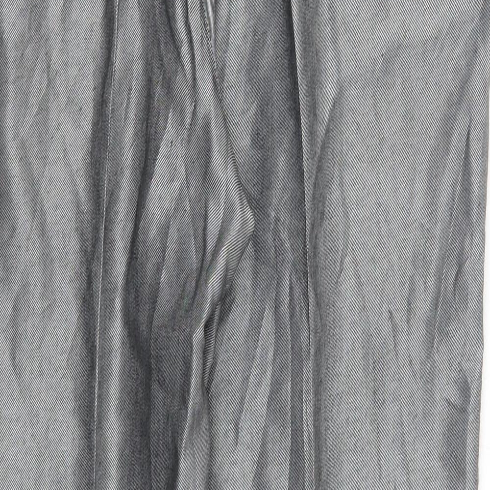 Preworn Womens Grey Trousers Size 10 L28 in