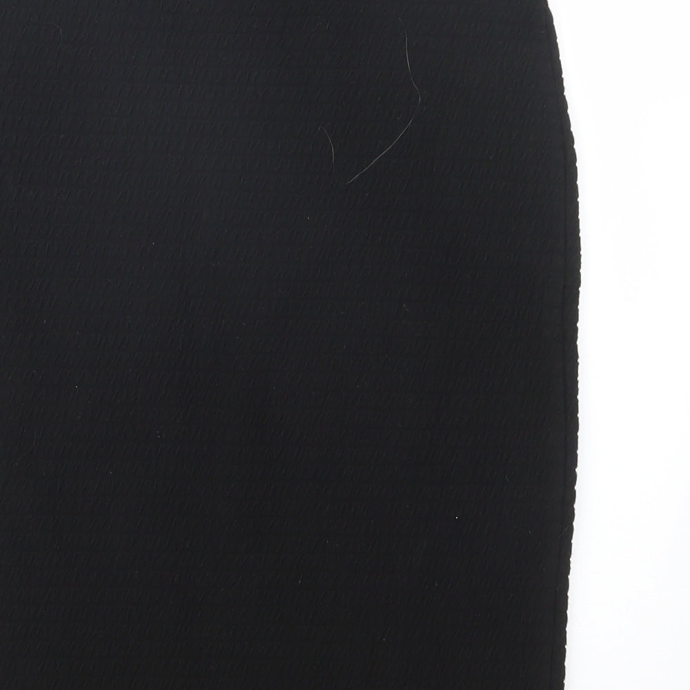 Preworn Womens Black Straight & Pencil Skirt Size 30 in