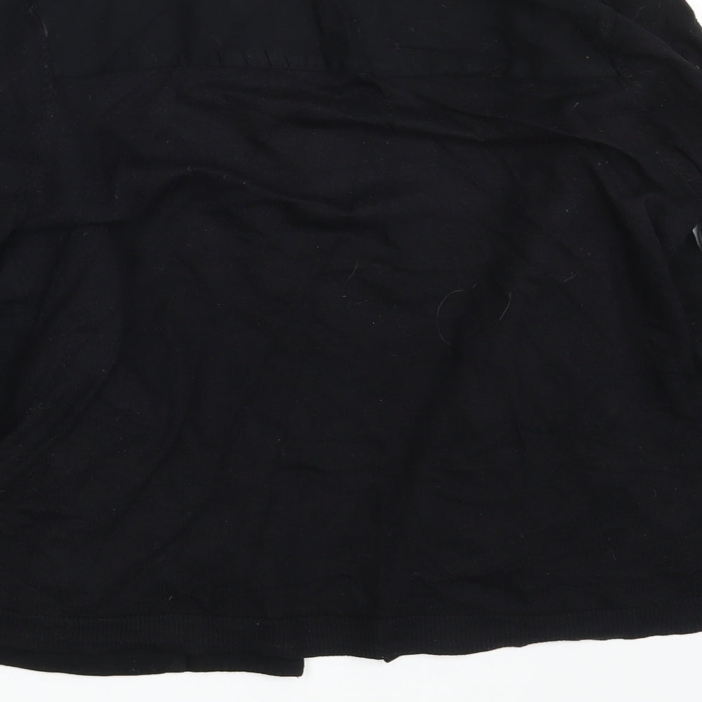 Per Una Womens Black Wrap Jumper Size 12