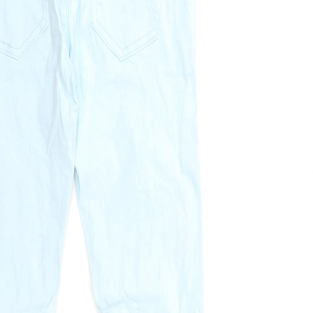 b&d Womens Blue Denim Skinny Jeans Size S L27 in